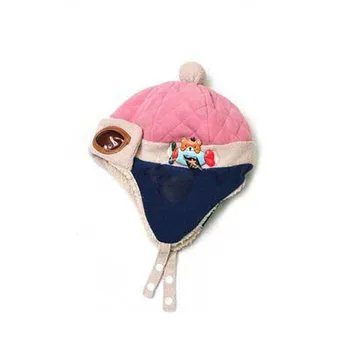 Lopšelio Cool Baby Berniukas ir Mergaitė Kūdikių Žiemos Pilotas Šilta Kepurė Hat Kepuraitė Vaikams