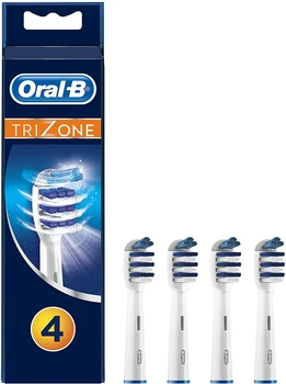 Pakeitimo Oral-B Trizone 4 Galvos galvutės pakeitimas Originalus elektrinis dantų šepetėlis
