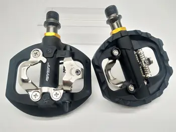 RYET Naujas BPD-108 SD kalnų užraktas pedalą ir butas pedalo dvejopo naudojimo be konversijos aliuminio lydinio, savaiminio fiksavimo pedalas