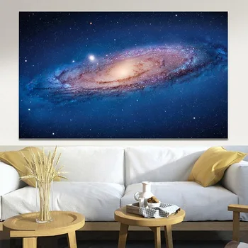 NESAVANAUDIŠKAI Galaxy Plakato spauda, Drobė, Tapyba Kosmoso Nuotraukas Gyvenimo Kambario Sienos Meno Plakatas Spausdinimo Dekoratyvinis Nuotraukas Neįrėminti