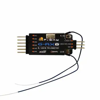 FrSky G-RX8 Imtuvas skirtas Sklandytuvų integruota Variometer jutiklis į RX8R su Etatų mažinimo funkcija