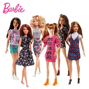 Originalias Barbie Lėlės Mados Profesionalų Lėlės Ūkininkams Ledo Čiuožėjas Pop Star Keksiukų Kepėjas Modelis Žaislas Mergina Lėlės Gimtadienio FBR37