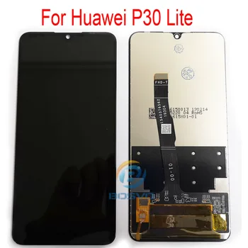 Didmeninė 10 vnt./daug Huawei 30 Lite LCD ekranas Nova 4e MAR-LX1 LX2 AL01 su touch asamblėja