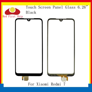 10vnt/daug Touch Ekranas Xiaomi Redmi 7 Touch Panel skaitmeninis keitiklis Jutiklis Priekiniai LCD Stiklinis Lęšis REDMI 7 Touchscreen Pakeitimo