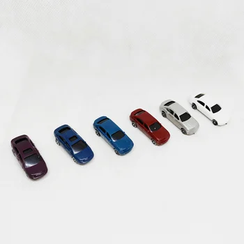 30 Vnt Dažytos Modelio Automobilius Pastato Išdėstymas Mini 1:150 Apimties Statybos Modelio Automobilių žaislai 