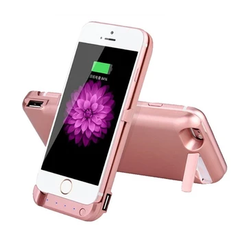 IPhone 5 5S SE Baterijos Kroviklis Atveju 4200mAh Galia Banko Byloje Nešiojamų Apmokestinimo Atveju iPhone 5S SE Baterija Atveju