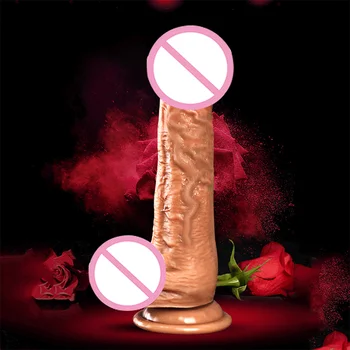 Automatinis Teleskopinis Šildymo Penis Vibratorius Moterų Masturbacija Super Tikroviškas Dildo Vibratorius Erotiniai Sex Produktų Suaugusiųjų Žaislai