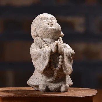 MRZOOT Mažas Budos Statulos, Skulptūros Religijų Dervos Statula, Indijos Jogos Mandala Rankas Skulptūra Namų Dekoro Namų Dekoro