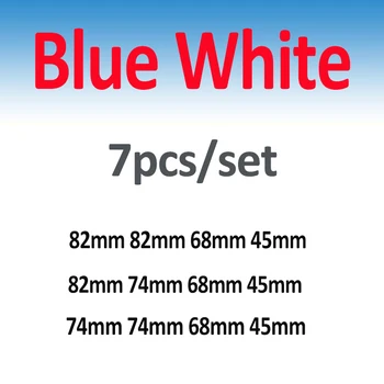 Mėlyna Balta 7X 1 3 5 7 serija E60 E90 F10 F30 F15 82mm 74mm 68mm 45mm Automobilio Vairo Automobilių Ratų Centras bžūp Priekiniai Galiniai Ženklelis