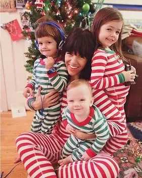 Naują pavasario kūdikių drabužių rinkiniai medvilnės mergaitė Kalėdų drabužių berniukų kostiumai vaikams pajama nustatyti ilgomis rankovėmis vaikas drabužiai sleepwear