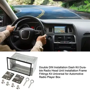 2 DIN Radijo Montavimo Rėmelis Vienetas Universalus Narve Radijo Transporto priemonės Atveju Automobilio DVD Grotuvas Sistema, Montažinė Plokštė, Rėmas Passat