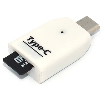 USB 3.1 C Tipo Kortelių Skaitytuvą už Nešiojamojo KOMPIUTERIO, Mobiliojo Telefono OTG Kortelių Skaitytuvas Micro SD Card