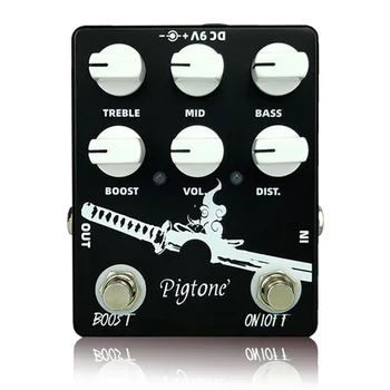 Pigtone PP-11 Sunkiųjų Metalų Gitaros Efektu Pedalas Akustine elektrine Gitara, Priedai, Efektų Pedalai Nekilnojamojo apeiti