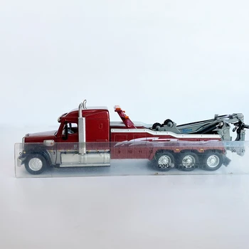 1:55 Masto Lydinio Žaislas Sunkvežimis Freightline Sunkiųjų Priekaba, Krano Modelis 23cm Derliaus Statinis Modelis Matel Surinkimo Vaikų Dovanų