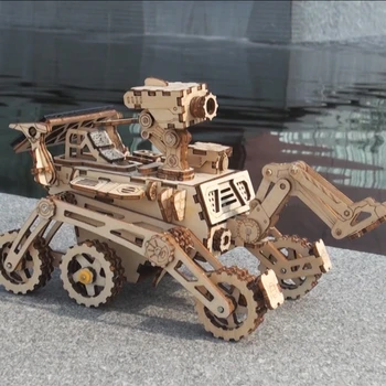 Robotime DIY Saulės Energijos Žaislų modelių Kūrimo Rinkinys Asamblėjos Žaislai Vaikams, Vaikams LS402