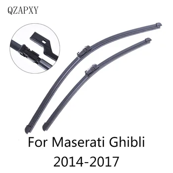 QZAPXY Valytuvai Blade Maserati Ghibli forma m. m. 2016 m. 2017 Priekinio stiklo valytuvų Didmeninės Automobilių Reikmenys
