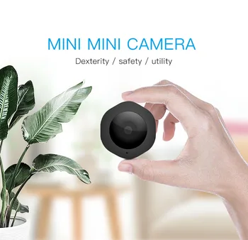 Mikro Mini Sporto Kamera, WiFi, Naktinio Matymo Infraraudonųjų spindulių Sporto Cam Veiksmų Diktofonas Nešiojamų Spy Kamera HD 1080P Belaidžio Live Stream