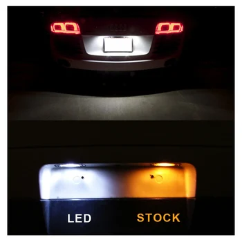 15vnt Canbus Baltas Automobilis LED Interjero Šviesos Rinkinio Skaitymas Lubų Lemputės Tinka 2012-2018 Opel Mokka Tuštybės Veidrodis Šviesos Kamieno Lempos