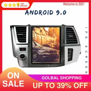 4+128G Android 9.0 Toyota Highlander-2019 Tesla Stiliaus Automobilių GPS Navigacijos Auto Radijo Multimedia Player Carplay Galvos Vienetas