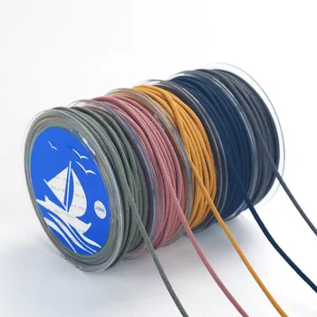 OAR 2020 naujas produktas, 2mm ranka virvę rankų darbo pintas virvę Milano linija pinti apyrankę laido papuošalai virvė