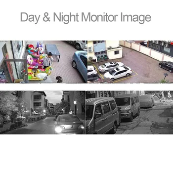 LOFAM 8CH HAINAUT 1080P DVR NVR Rinkinys, CCTV Saugumo kamerų Sistema 4CH Dieną Naktinio Matymo Lauko Vandeniui 2MP Vaizdo Stebėjimo Komplektai