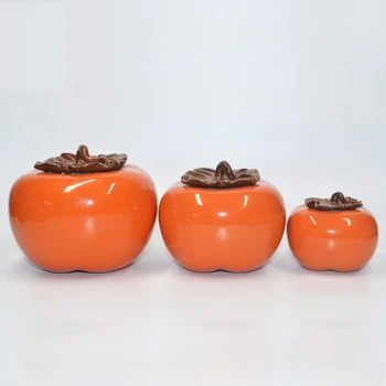 Kūrybinės keramikos saugojimo jar ąsotis prieskonių, cukraus, arbatos konteineris nedidelių Uždarųjų skardinės dangtelis Mason Jar virtuvės prekių hermetiški