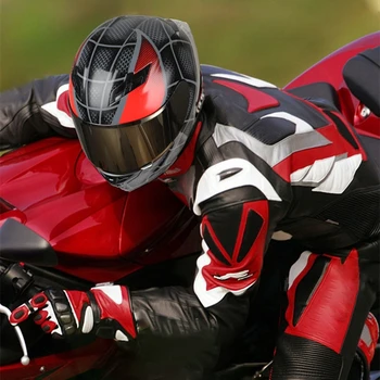 Nuodai Cosplay Šalmas Motociklų visureigių Visą Veidą Lenktynių Šalmas Didelės rizikos sporto Vadovas, Saugos X310