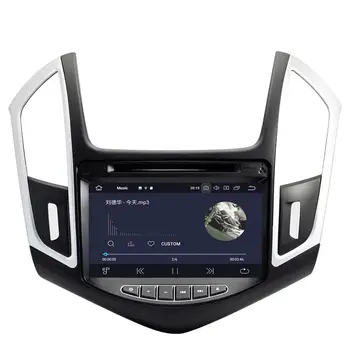 Android10.0 4G+64GB Automobilių GPS DVD Grotuvas, Multimedia Radijo Chevrolet CRUZE 2012-m. automobilių GPS Navigacijos vedio vienetas žaidėjas dsp