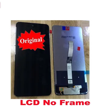 Originalus LCD Xiaomi Redmi Pastaba 9S Ekranas Jutiklinis Ekranas skaitmeninis keitiklis Asamblėjos + Rėmas Redmi 9 Pastaba Pro Jutiklis Pantalla