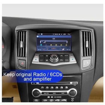 7inch Quad core 1024*600 Automobilių Dvd Grotuvo maxima A35 2009-radijo, GPS Stereo BT WIFI mirrorlink daugiaformačių