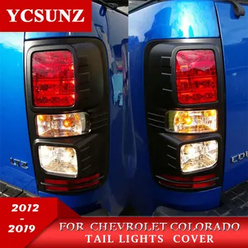 Juoda Užpakaliniai Žibintai Apdaila, ABS Black Galinis Žibintas Apima Chevrolet Colorado Holden Chevrolet Colorado 2012-2019 2020 m.