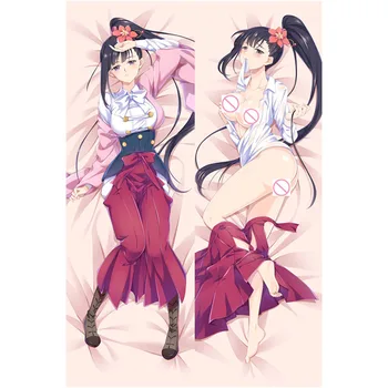 Anime Kabaneri Geležies Tvirtovė Pagalvių užvalkalus Dakimakura atveju Seksuali mergina 3D dvipusis Patalynės Kūno Hugging užvalkalas KB01