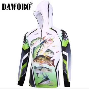 2020 Naujas Vyrų womon žvejybos drabužių kvėpuojantis quick dry Anti UV 40+ Anti-mosquit ilgomis rankovėmis su gobtuvu žvejybos Marškinėliai