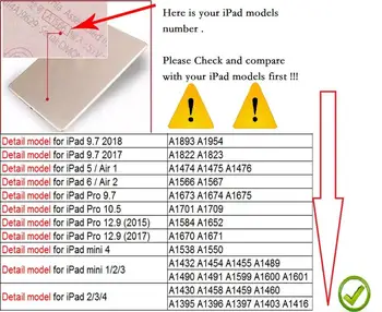 Utral-Plonas Apsauginis Coque iPad 2, Ipad 3, iPad 4 Atveju Smart Lankstymo TPU Flip Cover for iPad 2 3 4 Smart Flip Cover 9.7