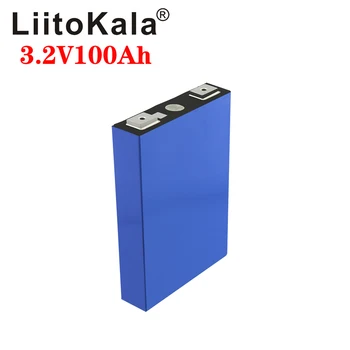 LiitoKala 3.2 v 100Ah LifePo4 baterija ličio 300A 3C didelio nutekėjimo, 