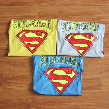 Supermenas Didelių Šunų T Marškiniai, Drabužiai, Medvilnė, Liemenė Didelių Šunų Kailis Vasarą Pet Drabužiai 3XL-9XL