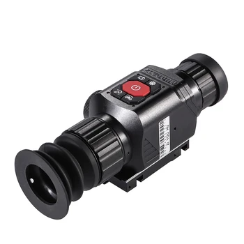 C9 Naktinio Matymo Terminio Vaizdo Monokuliariniai Akyse taikymo Sritis vaizdo Kamera su Išorės Ekrane Dvejopo Naudojimo Termografinis Riflescope Medžioklė