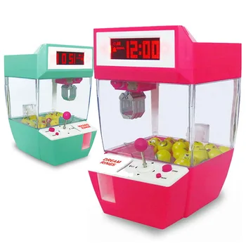 Laikrodis Moneta Valdomi Žaidimų Mašina, Kranas Mašina Candy Lėlės Grabber Letena Arcade Mašina Automatinė Žaislas Vaikams Vaikams