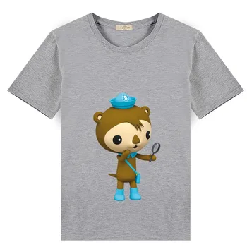 2020 m. Vaikų Berniukų Shellington T Marškinėliai trumpomis Rankovėmis Vaikų Mergaičių Spausdinti octonaut T Marškinėliai Medvilnės Vaikai Viršūnes Tee