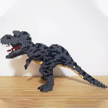 Balody 16088 Tyrannosaurus Rex Mini Blokai Juoda Dinozaurų Pastato Juros periodo Parkas Pav 3D Modelį Brikcs Žaislai Vaikas chirstmas Dovana