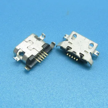 100VNT Lenovo A670 S650 S720 S820 S658T A830 A850 Naujos micro mini USB jungtis įkrovimo lizdas atsarginės Dalys
