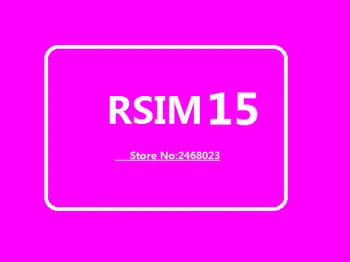 OEM RSIM 15 RSIM15 Bendro Naudojimo iPhone11MAX/6P/6S/5S/XS/8/X paramą IOS 13