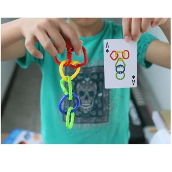 Žiedas žaidimas Dėlionė Valdybos Loginis Žaidimas Mąstymo formų, Spalvų pažinimo Blokavimo Išpirko Žiedas Užsegimas Tėvų-Vaikų Interaktyvus Žaislas