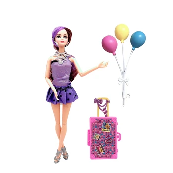 2020 Mados Barbies Princesė Lėlės Sumaišyti Kostiumas 11.5 