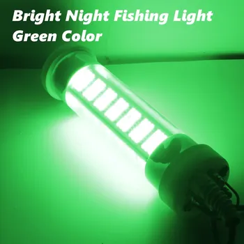 300W DC12V Povandeninis LED naktinė Žvejyba Lempos Žvejybos LED Šviesos Pritraukti Žuvis, Krevetės, Kalmarai Krilių Valčių Prieplaukos Naktį Ežero