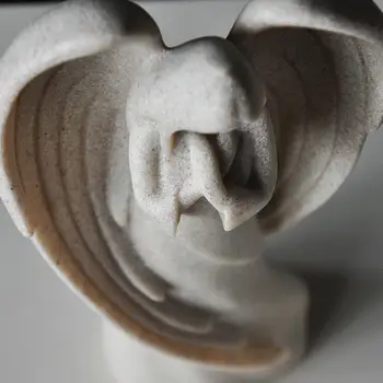 [MGT] Europos angelo skulptūra apdailos kambarį tyrimas kūrybos statula amatų retro namų reikmenys angelo malda