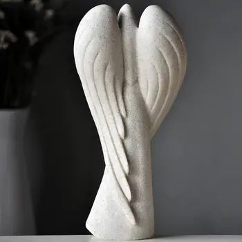 [MGT] Europos angelo skulptūra apdailos kambarį tyrimas kūrybos statula amatų retro namų reikmenys angelo malda