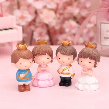 Naujas Little Princess Mažasis Princas Tortas Kūrybos Jaunavedžių Namuose Dervos Kepimo Smulkūs Apdailos Japonija Stiliaus miniatiūrinės figūrėlės