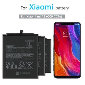 4030mAh už Xiao Mi BM4F Mobiliojo Telefono Bateriją Xiaomi Mi A3 CC9 CC9e CC9 e Bateria + Nemokamas įrankis