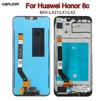 LCD Huawei Honor 8C BKK-LX21/LX1/LX2 Ekrano Pakeitimas Jutiklinis Ekranas skaitmeninis keitiklis Asamblėjos Apie Huawei Honor 8C LCD Ekranas